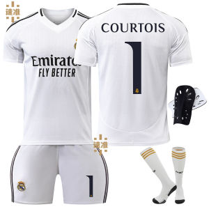 ＜906＞2425 ชุดฟุตบอลเรอัลมาดริด 7 เลขที่ Vinicius 5 เบลลิงแฮม 11 โรดริโก 9 ชุดเสื้อเอ็มบัปเป้