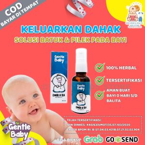 Therapeutic OIl Gentle Baby Cough And Flu Solusi Obat Batuk Pilek Demam Hidung Mampet Cairkan Lendir Berdahak Pada Bayi Baru Lahir Newborn Sampai Balita dan My Baby 150ml Alami BPOM Herbal
