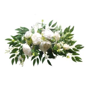 Hoa giả Swag cho vòm đám cưới cưới dấu hiệu bàn tiệc centerpieces hoa trang trí sắp xếp