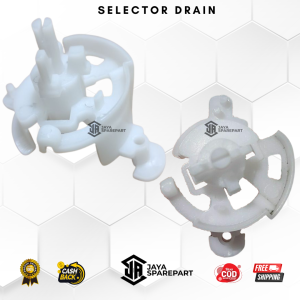Bracket Selector Drain Mesin Cuci Polytron 2 Tabung PWM 7363 8363 Original | Type Dn37E092