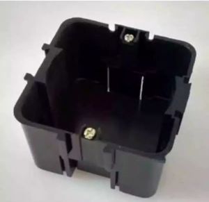 (Per 10 Pcs) Inbowdus Kotak Hitam / Inbow Dus / IB Dus Segi /Mangkok listrik segi MJ Elektric