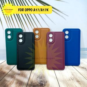 Case Square Leather Pro For Oppo A15 A15s Oppo A16 A16e A16k Oppo A17 A17k