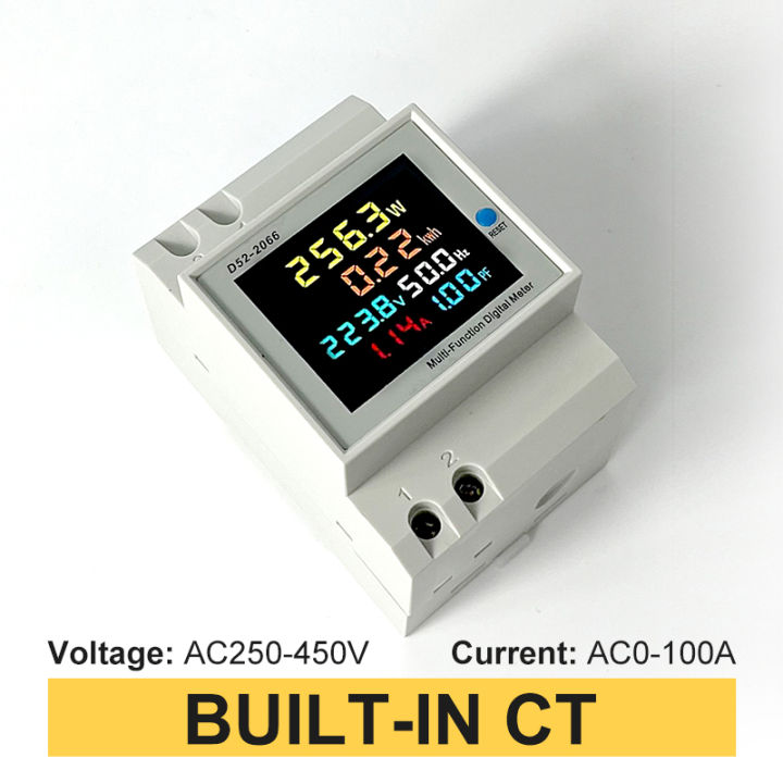 D52-2066%206IN1%20Din%20rail%20AC%20Monitor%20110V%20220V%20380V%20100A%20Voltage%20Current%20Power%20Factor%20Active%20KWH%20Electric%20energy%20Frequency%20meter%20VOLT%20AMP%20-%20Image%2010