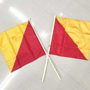Bendera Semaphore Semapur Tongkat stik HW Semapore Simapur Pramuka