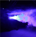 Ready Stocks/DMX Fog Machine Up Spray 1500W 3 In 1 RGB 24 LED DJ Smoke Machine Stage Wedding Smoke Maker Machine. 