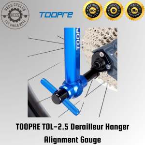 TOOPRE TOL-2.5 Derailleur Hanger Alignment Gauge Rear Dropout Frame Straightener