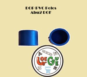 Dop End Cup polos pipa PVC warna putih & abu-abu Ukuran 5/8" 1/2" 3/4" & 1" inch atau ID 20mm 22mm 26mm & 32mm