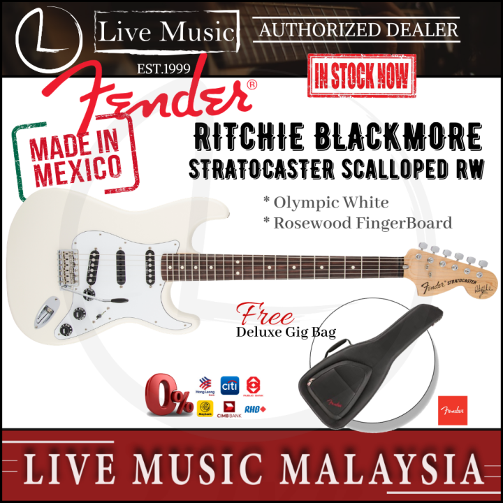 Ritchie blackmore deals scalloped fretboard