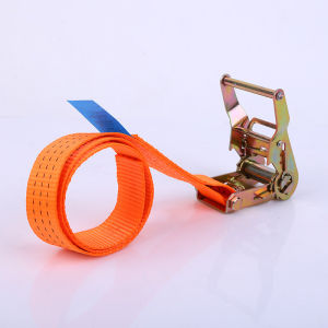 AE Manufacturers electric vehicle child seat fastener hookless ratchet tensioner binding strap safety fixing strap