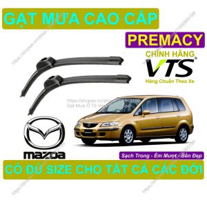Gạt Mưa Silicon Kính Lái Mazda Premacy Cặp Gạt M.ưa Kính Lái Mazda Premacy Có Đủ S.ize Cho Các Đời Xe Mazda Premacy