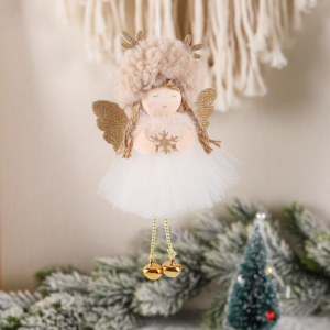 Xmas Tree Pendant Ornaments 2023 New Year Gifts Christmas Angel Dolls Christmas Decoration for Home Xmas Decor