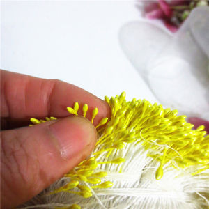 [Energetic] เกสรดอกไม้ขนาดเล็ก400ชิ้นเกสรตัวเมียไข่มุกเทียมสองหัวงานประดิษฐ์ดอกไม้แบบทำมือสำหรับตกแต่งงานแต่งงานงานปักสมุดภาพ