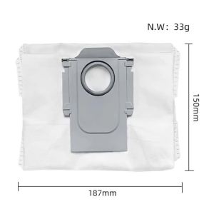 Replacement Dust Bag Compatible With Roborock S8+ S8 Pro Ultra S7 Pro Ultra S7 MaxV Ultra Q7+ Q7 Max+ Q5 Plus Robot Vacuum Cleaner Spare Part