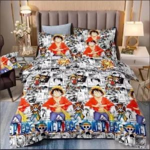 ชุดเครื่องนอน ครบชุด ขนาด 6 ฟุต / 5ฟุต / 3.5ฟุต ผ้าปูที่นอน รวมผ้านวม ฮีโร่ มาเวล แมคควีน มินเนี่ยน ญี่ปุ่น ลายการ์ตูน อเวนเจอร์