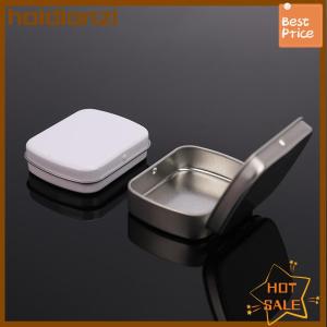 haidianzi Survival Kit Small Empty Metal Black Flip Storage Box Case For Key Candy