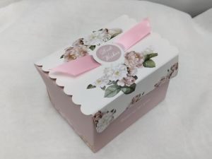 ZOEY กล่องของขวัญ กล่องขนม กล่องใส่ของชำร่วย รุ่น4เหลี่ยม สไตล์จีน พร้อมส่งในไทย