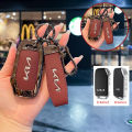 Remote Key Case Key Holder Metal Key Fob Shell Keychain For Kia K3 K5 Carens Carnival 2024 Cerato 2020 Sportage Seltos 2024. 
