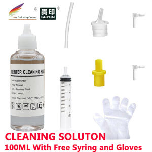 Printer Print Head Cleaner Cleaning Solution Liquid Fluid For HP espon canon 100ml