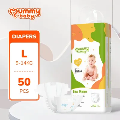Mummybaby disposable diaper S-3XL TAPE and PANTS TYPE korean diaper pants large diaper pants 50pcs#NS003#NS004