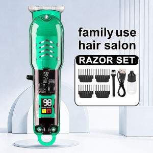 Hair Clipper For Men Original Razor Diy Shaver For Men Bass Noise Intelligent Digital Display