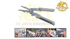 Electrical Wire Crimper Cable Cutter Wire Stripper Tool Electrician Multi-Purpose Stripper Crimping Pliers