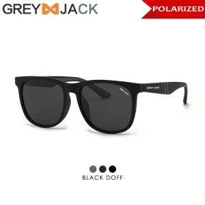 Grey Jack Kacamata Hitam Sunglasses Anti Silau Uv400 Polarized Model Kotak Acetate Ringan Kokoh 7440