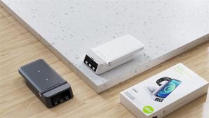 สถานีชาร์จไร้สายแบบแม่เหล็กสำหรับ Apple Seriesแท่นชาร์จ Mag-Safe มาตรฐาน4-In-1 15W พร้อมอะแดปเตอร์ QC3.0สำหรับ 141312 Pro Maxprominiplus Ultra 8765432