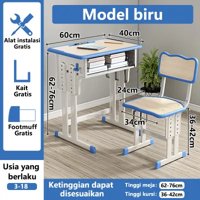Meja Belajar Anak Meja Kursi Belajar Anak Meja Tulis Anak Meja Dan Kursi Untuk SD SMP Dan SMA