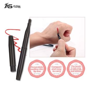 Ashley Shine Lip Brush With Cover Make Up Lipstick Gloss Wands Applicator Tool AS-G826