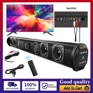 Home Theater TV Sound bar with Subwoofer Speaker Bass Surround Echo Wireless Bluetooth Soundbar for Smart Television 20W