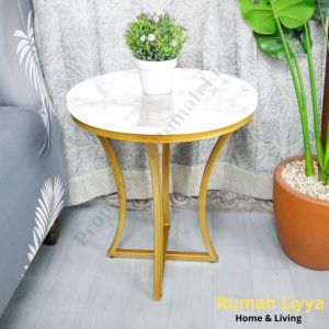 Roxy Meja Sudut Samping Minimalis Sofa Kursi Ruang Tamu Kamar Tidur