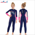 (ฟรีหมวก) ชุดว่ายน้ำเด็กเก็บอุณหภูมิ WetSuit กันหนาว กันแดดหนา 2.5 mm. น้ำหนักเบา แห้งง่าย ไม่อมน้ำ💦ฟรีหมวกว่ายน้ำ💦😊mommylanla💦🚚. 