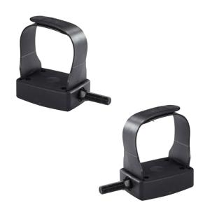 Indoor Exercise Bike Pedal with Strap 9/16inch 1/2inch Thread Stationary Recumbent Bike Pedals for Spin Bike Enduring