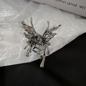 Jepit Rambut Korea Jedai Fashion Kupu2 3D Wanita Elegan High Quality Impor