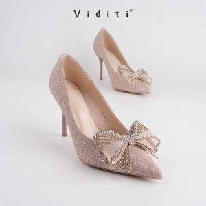 Viditi Natasha 9 cm // Shoes // Sepatu Import Wanita // Hak Tinggi // Wedding // Wisuda // Seserahan // Hangout // Nikah // Sangjit // Prewed