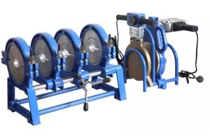 Ready✅ Manual Butt Welding Machine PE Pipes 63-200mm Four Rings Welder Mesin Gabungan Paip Manual Hot HDPE Melt 手动PE管焊接机