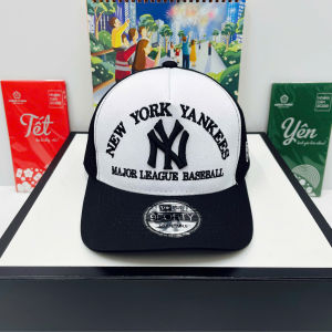 Mũ Lưỡi Trai /Nón Kết Lưới Thêu LoGo NY Cao Cấp From Chuẩn Lòng Sâu.