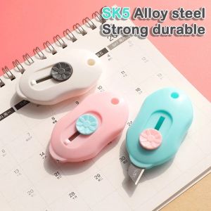 Mini Utility Knife Portable Utility Knife Demolition Cutter Stationary Art Knife Cutting Paper Office School Supplies
