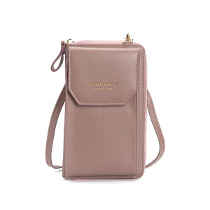 MORNA Fashion Single Shoulder Crossbody Cell Phone Bag Mini Versatile Satchel Multi Card Position Card Bag Keycase Female