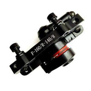Original Mechanical Caliper Aluminum Alloy 160mm Disc Rotor Brake Master Set for MTB Bike Mountain