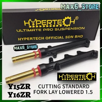 Hypertech Y15ZR Y16ZR Ultimate Pro Standard Cutting Fork Lowered 1.5 Inch For Y15 Y16 Lower Fork Lay HYPERTECH 100% Ori