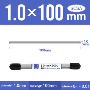 1/5PC HRC55 SCS Solid Carbide Round Rod Lathe High Wear Resistance Tungsten Steel Round Bar Diameter1mm-4mm