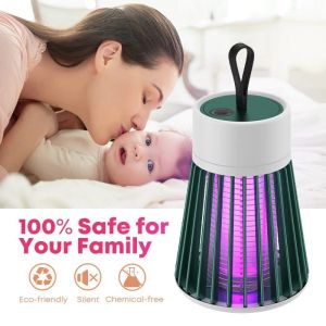 Perangkap Nyamuk 360 Elektrik Shock Mosquito Trap Ramah Lingkungan Premium