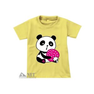SUMMER88 Atasan Kaos Anak Perempuan Motif Sablon Karakter 1-10 Tahun Lengan Pendek Bahan Spandek Adem