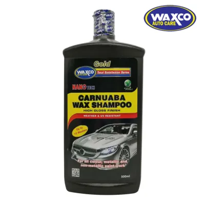 WAXCO Carnauba Wax Shampoo High Gloss Weather & UV Resistant