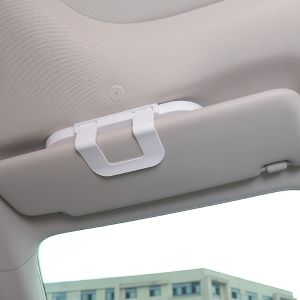 LED Car Sun Visor Makeup Mirror – Rechargeable Portable HD Vanity 3-Tone Light Touch Screen Brightness Control