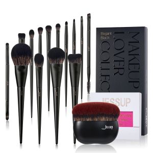 Jessup Makeup Brushes Set10-14pcs Make Up Brush Contour Foundation Powder Eyeshadow Highlight Blending Concealer Liner T336