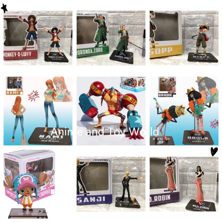 Robin Rami En One Piece Luffy,Zoro,Sanji,Usop,Robin,Rami,Chopper,Brook New World ...
