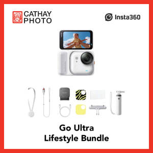 Insta360 GO Ultra Lifestyle Bundle (Artic White)