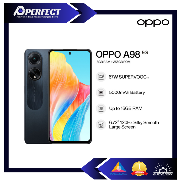 [DISPLAY SET] OPPO A98 5G (8GB RAM + 256GB ROM) | 67W SUPERVOOC ...